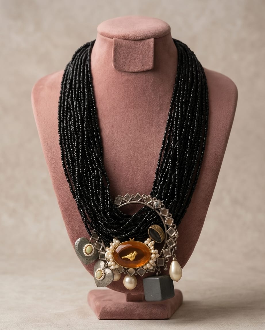 Lunar Grace Statement Neckpiece - Image 4