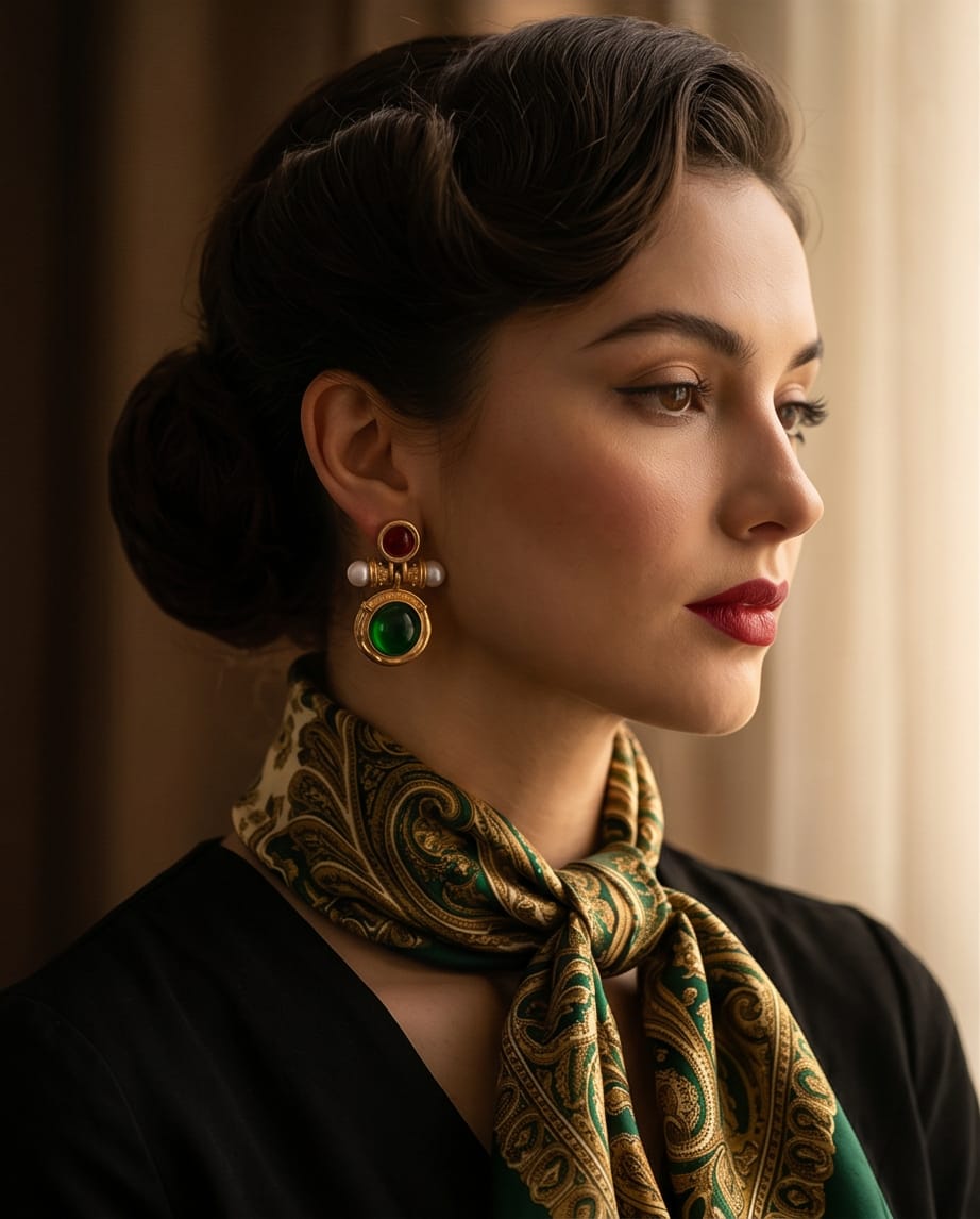 Vintage Vogue Earrings