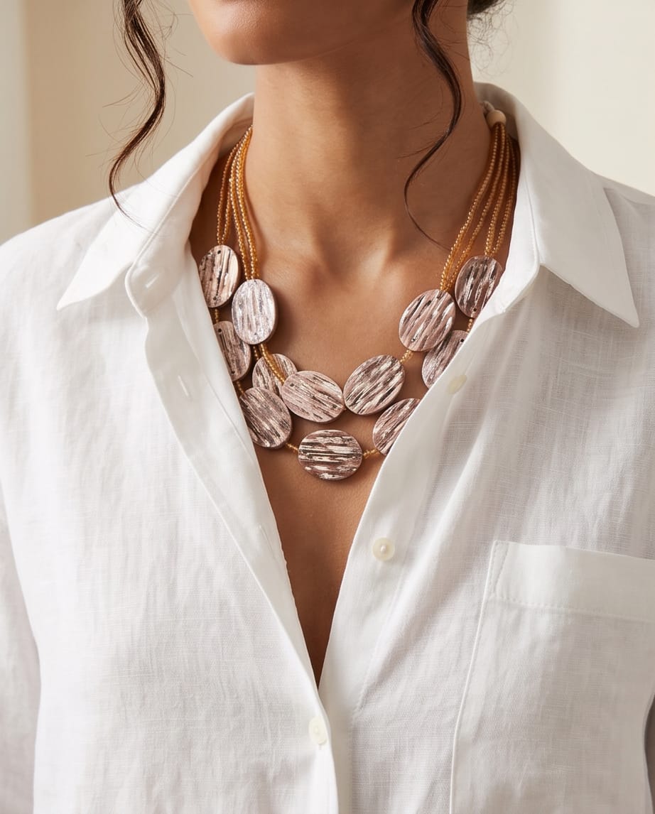 Rustic Luxe Necklace - Image 8