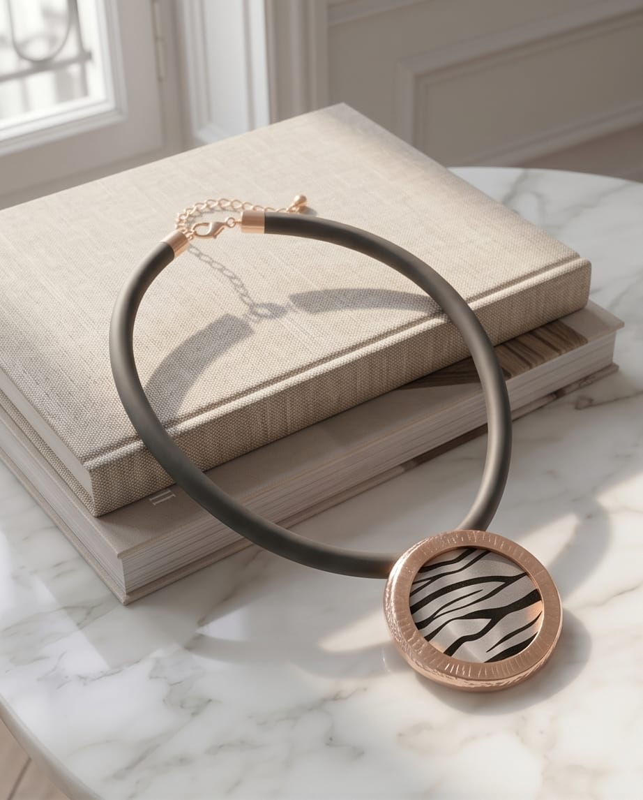 Zebra Muse Necklace - Image 3