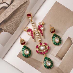 Mayurika Pendant Set