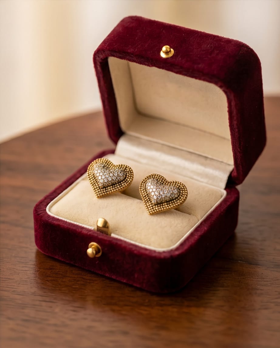 Sweetheart Glow Studs - Image 4