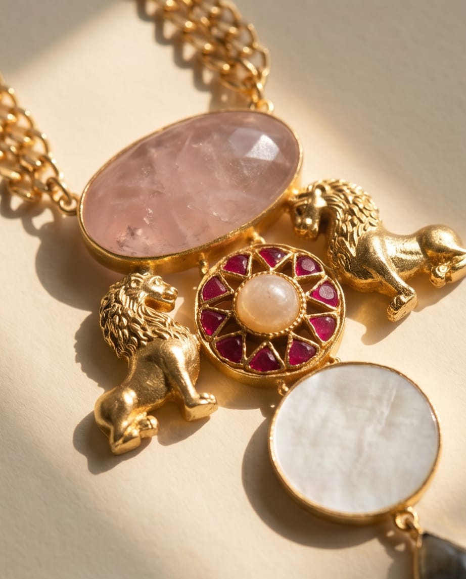 The Lioness Luxe Necklace - Image 4