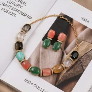 Aurora Gem Statement Set