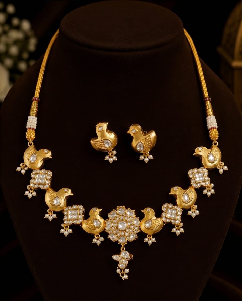 Mayura Kundan Haar - Image 2
