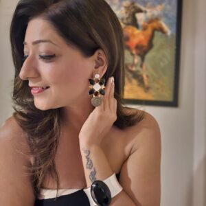 Vintage Bloom Statement Earrings