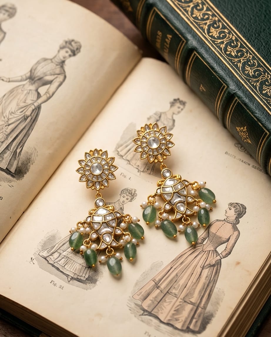 Emerald Noor Earrings
