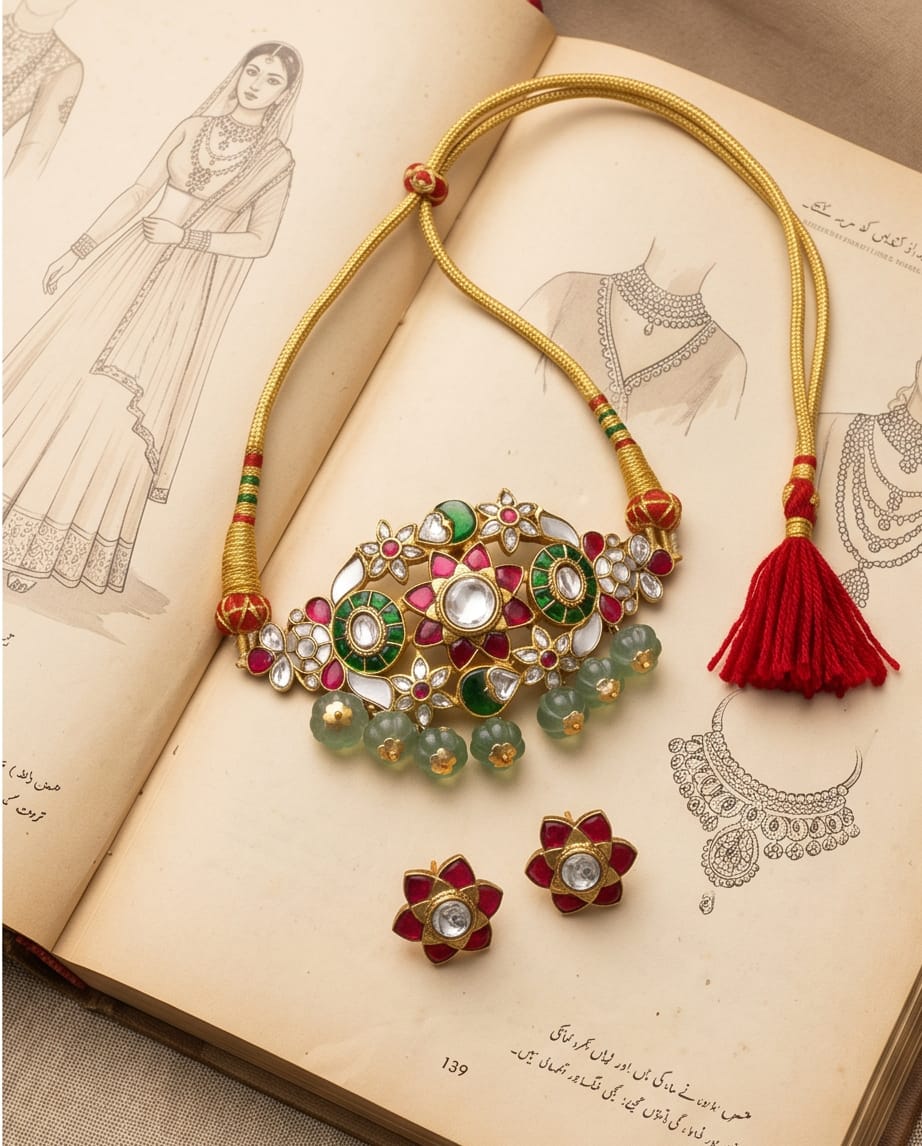 Madhubala Choker Set - Image 4